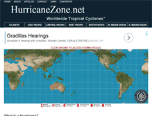 Tablet Screenshot of hurricanezone.net